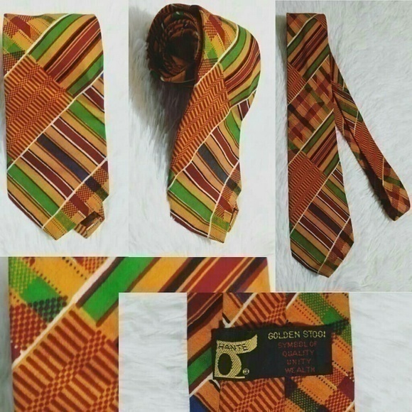 Kente Cloth Neck Tie - Picture 1 of 4